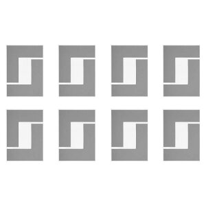 PATIKIL 5S���P�[�V�����}�[�L���O�R�[�i�[ 16��6 x 6 x 2�C���`PVC L���^�t���A�}�[�L���O�e�[�v�������q�Ƀf�X�N�e�[�u���g�b�v�p ���[�N�v���C�X�t���[�I�[�K�i�C�[�[�V�����}�[�J�[ �O���[