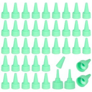 PATIKIL 24/410 �g�D�C �X�g�g�b�v�L���b�v 100�� �v���X�`�b�N���X�N �C�[�Y�{�g�������L���b�v �y�C���g�W�O���[����DIY�N���t�g�p�t�H�[���K�X�P�b�g�t�� ��