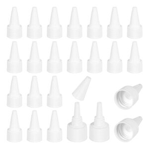 PATIKIL 18/410 �g�D�C �X�g�g�b�v�L���b�v 60�� �v���X�`�b�N���X�N �C�[�Y�{�g�������L���b�v �t�H�[���K�X�P�b�g�t�� �y�C���g�W �ڒ��܃f�B�X�y���V���ODIY�N���t�g�p �z���C�g