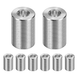 M METERXITY 8PCS M6 304�X�e�����X�X�`�[���X�y�[�T�[6mm ID x 14mm OD x 20mm l ���^���X�N�����[�X�^���h�I�t�u�b�V���O��s�@�d�グ���E���h�X�y�[�T�[304�X�e�����X�X�`�[���p�{���g�V���o�[