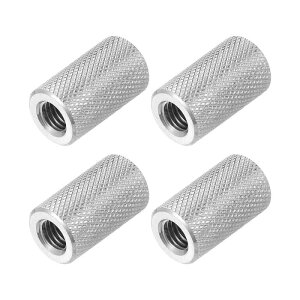 PATIKIL 4�� M8x1.25mm ���i�b�g ��14mm x ����25mm �J�b�v�����O�i�b�g 304�X�e�����X�|�� ���E���h�R�l�N�^�i�b�g �S�˂� �X�y�[�T�[ �X�^�b�h�R�l�N�^�t�@�X�i�[ �J���� �d�q�@�� �@�B �Ƌ� �ڑ� �C