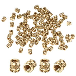 M METERXITY 150�p�b�N�̃l�W���݃C���T�[�g M2 x 3 mm x 3 mm�^�J�������m�u���g���b�N�i�b�g �^�J���q�[�g�Z�b�g�C���T�[�g���ߍ��݃i�b�g �v���X�`�b�N/DIY 3D�v�����g�R���|�[�l���g�p