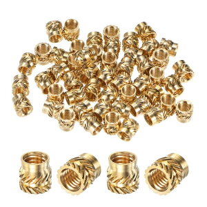 M METERXITY 70�p�b�N�̃l�W���݃C���T�[�g M5 x 7mm x 7mm�^�J�������m�u���g���b�N�i�b�g �v���X�`�b�N/DIY 3D�v�����g�R���|�[�l���g�p�̐^�J�q�[�g�Z�b�g�C���T�[�g���ߍ��݃i�b�g