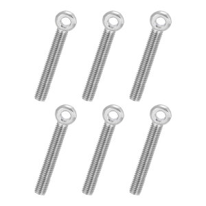 PATIKIL 6��M8x65mm�V�����_�[�X�C���O���t�e�B���O�A�C�{���g 304�X�e�����X�X�`�[�����g���b�N�n�[�t�g�D�[�X�X���b�h�t�B�b�V���A�C�X���b�v�z�[���X�N�����[���M���O�{���g�����t�@�X�i