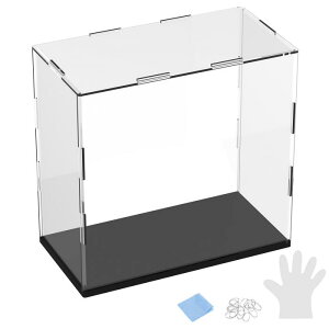 M METERXITY 1�p�b�N�̃A�N�����f�B�X�v���C�P�[�X 7.9x3.9x7.9�C���`/20x10x20cm�̃A�N�����N���A�f�B�X�v���C�P�[�X�{�b�N�X �R���N�V�����p�̍����ؐ��x�[�X�t�� �h�o�V���[�P�[�X[�� �N���A]