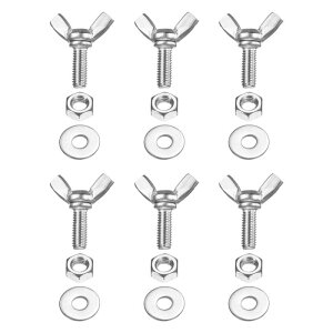 PATIKIL M6-1 x 16 mm �E�B���O�o�^�t���C�X�N�����[6��304�X�e�����X�X�`�[���E�B���O�i�b�g����у{���g�}�V���t�@�X�i�[�T���n���h�X�N�����[�d�q�@��DIY�c�[���p�V���o�[