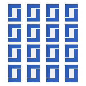 PATIKIL 5S���P�[�V�����}�[�L���O�R�[�i�[ 32��4 x 4 x 1.2�C���`PVC L���^�t���A�}�[�L���O�e�[�v�������q�Ƀf�X�N�e�[�u���g�b�v�p �u���[