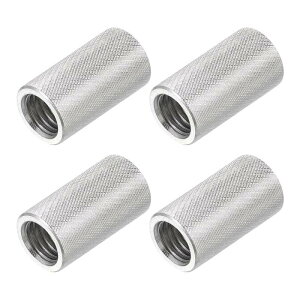PATIKIL 4�� M12x1.75mm ���i�b�g ��16mm x ����30mm �J�b�v�����O�i�b�g 304�X�e�����X�|�� ���E���h�R�l�N�^�i�b�g �S�˂� �X�y�[�T�[ �X�^�b�h�R�l�N�^�t�@�X�i�[ �J���� �d�q�@�� �@�B �Ƌ� �ڑ� 