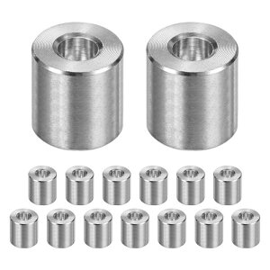 M METERXITY 15PCS M6 304�X�e�����X�X�`�[���X�y�[�T�[6mm ID x 14mm OD x 14mm l ���^���X�N�����[�X�^���h�I�t�u�b�V���O��s�@�d�グ���E���h�X�y�[�T�[304�X�e�����X�X�`�[���p�l�W�{���g�V���o�[