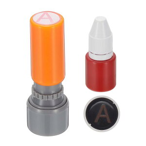 PATIKIL �X�^���v A �A���t�@�x�b�g 10mm �� �p�� ��� �l�[���� �ԃC���N�t�� �����C���L�X�^���v �ď[�U�\ �͂� �S���� ���t ���� DIY�N���t�g�p �I�����W�V�F��