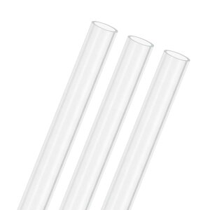 M METERXITY 3�p�b�N�̃N���A�v���X�`�b�N�`���[�u 9mm[0.35"] ID x 11mm[0.43"] OD ���Ռ������|���J�[�{�l�[�g�ۃp�C�v ������/�Ɩ�/������/�͌^�p �v���X�`�b�N�`���[�r���O [305mm/12IN]