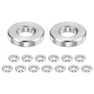 M METERXITY 15PCS M6 304�X�e�����X�X�`�[���X�y�[�T�[6mm ID x 14mm OD x 3 mm l ���^���X�N�����[�X�^���h�I�t�u�b�V���O��s�@�d�グ���E���h�X�y�[�T�[304�X�e�����X�X�`�[���p�l�W�{���g�V���o�[