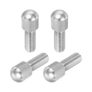uxcell 4�̏����Ȃ˂����ݎ��˂��AM8 x 20mm 304�X�e�����X�|���X�����X���b�h�˂����ݎ��˂��{���g�t�@�X�i�[�A�Ɩ��ƒ�p�A�d�q�@��A�@�B�p�i�V���o�[�j