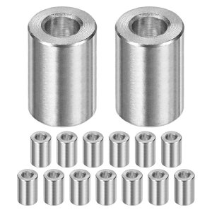 M METERXITY 15PCS M6 304�X�e�����X�X�`�[���X�y�[�T�[6mm ID x 12mm OD x 16mm l ���^���X�N�����[�X�^���h�I�t�u�b�V���O��s�@�d�グ���E���h�X�y�[�T�[304�X�e�����X�X�`�[���p�l�W�{���g�V���o�[