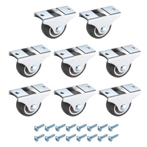 PATIKIL 1.5�C���`�Œ�L���X�^�[�z�C�[�� TPR�{�[���x�A�����O���^���]�L���X�^�[�z�C�[�� �Ƌ�����o�����[�{�b�N�XDIY�v���W�F�N�g�p���^���g�b�v�v���[�g�t��-8�i���F�j