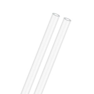 M METERXITY 2�p�b�N�̃N���A�v���X�`�b�N�`���[�u 3 mm[0.12"] ID x 6mm[0.24"] OD ���Ռ������|���J�[�{�l�[�g�ۃp�C�v ������/�Ɩ�/������/�͌^�p �v���X�`�b�N�`���[�r���O [305mm/12IN]