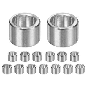 M METERXITY 15PCS M7 304XeXX`[Xy[T[7mm ID x 10mm OD x 7mm l ^XN[X^hItubVOs@dグEhXy[T[304XeXX`[plW{gVo[