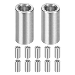 M METERXITY 12PCS M6 304�X�e�����X�X�`�[���X�y�[�T�[6mm ID x 10mm OD x 20mm l ���^���X�N�����[�X�^���h�I�t�u�b�V���O��s�@�d�グ���E���h�X�y�[�T�[304�X�e�����X�X�`�[���p�l�W�{���g�V���o�[