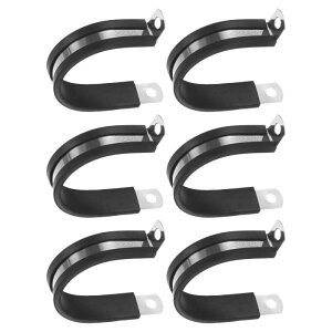 M METERXITY 6�p�b�N�̃P�[�u���N�����v 1-5/8�C���`/ 42 mm 304�X�e�����X�X�`�[�����o�[�N�b�V�����≏�P�[�u���N�����vR�`������z���_�[ �`���[�u/���C��/�p�C�v/���[�v���t��