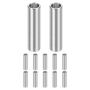 M METERXITY 12PCS M7 304XeXX`[Xy[T[7mm ID x 10mm OD x 40mm l ^XN[X^hItubVOs@dグEhXy[T[304XeXX`[plW{gVo[