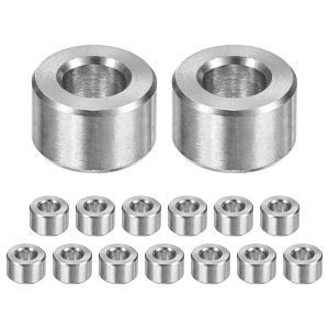 M METERXITY 15PCS M6 304�X�e�����X�X�`�[���X�y�[�T�[5mm ID x 10mm OD x 6mm l ���^���X�N�����[�X�^���h�I�t�u�b�V���O��s�@�d�グ���E���h�X�y�[�T�[304�X�e�����X�X�`�[���p�l�W�{���g�A�V���o�[