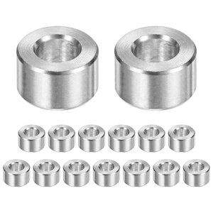 M METERXITY 15PCS M6 304�X�e�����X�X�`�[���X�y�[�T�[6mm ID x 12mm OD x 7mm l ���^���X�N�����[�X�^���h�I�t�u�b�V���O��s�@�d�グ���E���h�X�y�[�T�[304�X�e�����X�X�`�[���p�l�W�{���g�V���o�[