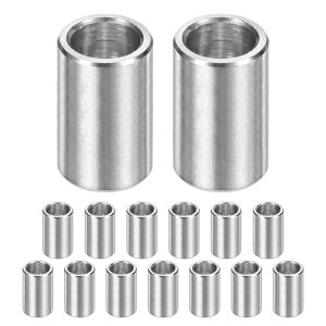 M METERXITY 15PCS M7 304�X�e�����X�X�`�[���X�y�[�T�[7mm ID x 10mm OD x 16mm l ���^���X�N�����[�X�^���h�I�t�u�b�V���O��s�@�d�グ���E���h�X�y�[�T�[304�X�e�����X�X�`�[���p�l�W�{���g�V���o�[