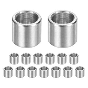 M METERXITY 15PCS M7 304�X�e�����X�X�`�[���X�y�[�T�[7mm ID x 10mm OD x 9mm l ���^���X�N�����[�X�^���h�I�t�u�b�V���O��s�@�d�グ���E���h�X�y�[�T�[304�X�e�����X�X�`�[���p�l�W�{���g�V���o�[