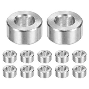 M METERXITY 12PCS M6 304�X�e�����X�X�`�[���X�y�[�T�[6mm ID x 12mm OD x 6mm l ���^���X�N�����[�X�^���h�I�t�u�b�V���O��s�@�d�グ���E���h�X�y�[�T�[304�X�e�����X�X�`�[���p�{���g�V���o�[