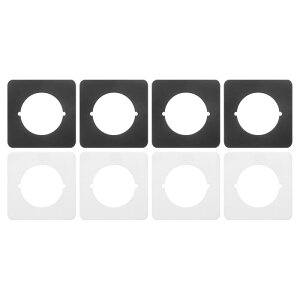 PATIKIL �h�A�m�u�v���[�g 4�Z�b�g �h�A�f�b�h�{���g�p �X�N�G�A�v���[�g�J�o�[ �_�u���T�C�h�m�u�n���h���C���L�b�g�J�o�[�t�B���[�Œ��C�o�b�N�v���[�g ��