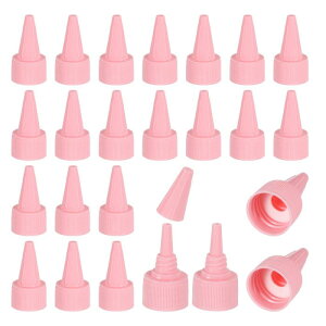 PATIKIL 20/410 �g�D�C �X�g�g�b�v�L���b�v 60�� �v���X�`�b�N���X�N �C�[�Y�{�g�������L���b�v �y�C���g�W�O���[����DIY�N���t�g�p�t�H�[���K�X�P�b�g�t�� �s���N