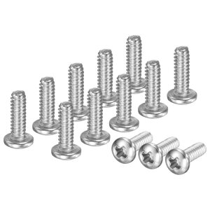 M METERXITY 100�p�b�N4-40x5/16�p���w�b�h�}�V���X�N�����[304�X�e�����X�X�`�[���v���X�h���C�u�p���w�b�h�X�N�����[�N���X�w�b�h���S�ɂ˂����܂ꂽ�{���g�d�q�@��/�Ƌ�V���o�[