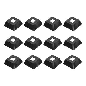 PATIKIL 12�p�b�N�t�F���X�|�X�g�X�J�[�g 0.8 x 0.8�C���`�X�N�G�A�X�v���b�g�X�^�C���f�b�L�|�X�g�x�[�X�J�o�[�v���X�`�b�N�t�����W�x�[�X�V���[ �肷��t�F���X�K�i�肷��|�[�`�p�e�B �I�p