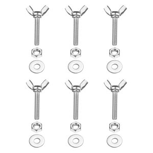 PATIKIL M6-1 x 30 mm �E�B���O�o�^�t���C�X�N�����[6��304�X�e�����X�X�`�[���E�B���O�i�b�g����у{���g�}�V���t�@�X�i�[�T���n���h�X�N�����[�d�q�@��DIY�c�[���p�V���o�[