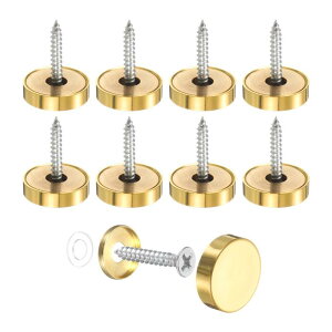 PATIKIL 8�� �˂��J�o�[�L���b�v 20mm 304�X�e�����X�|�~���[�X�N�����[�t�@�X�i�[�~���[�X�N�����[�f�R���e�B�u�L���b�v�J�o�[�l�C���ŔL���n�[�h�E�F�A���ݗp ���F