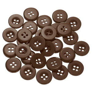 uxcell 60�� 24L �\�[�C���O �{�^�� 5/8�C���`(15mm) ������ �ی^ �� 4�� �N���t�g �ւ� �{�^�� �D�� �� DIY�p ���F ���i����