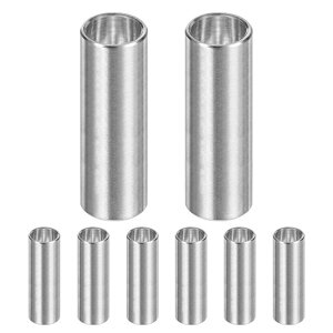 M METERXITY 8PCS M8 304�X�e�����X�X�`�[���X�y�[�T�[ 8mm ID x 10mm OD x 30mm l ���^���X�N�����[�X�^���h�I�t�u�b�V���O ��s�@�d�グ ���E���h�X�y�[�T�[ 304�X�e�����X�X�`�[�� �X�N�����[�{���g�p