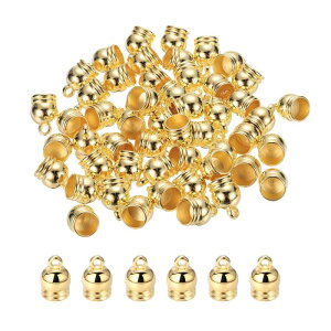 M METERXITY 100�p�b�N�̃^�b�Z���R�[�h�G���h�L���b�v 7.8mm ID�v���X�`�b�N���O���[�C�����U�[�o�P�b�g�g�R�G���h�`�b�v�r�[�Y�L���b�v ��΃��C�L���O/�u���X���b�g/DIY�y���_���g �R�[�h�I�[