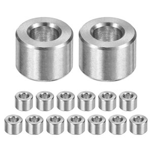 M METERXITY 15PCS M6 304�X�e�����X�X�`�[���X�y�[�T�[5mm ID x 10mm OD x 7mm l ���^���X�N�����[�X�^���h�I�t�u�b�V���O��s�@�d�グ���E���h�X�y�[�T�[304�X�e�����X�X�`�[���p�{���g�V���o�[