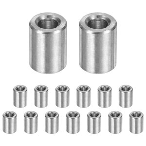 M METERXITY 15PCS M3 304�X�e�����X�X�`�[���X�y�[�T�[3 mm ID x 6mm OD x 8mm l ���^���X�N�����[�X�^���h�I�t�u�b�V���O��s�@�d�グ���E���h�X�y�[�T�[304�X�e�����X�X�`�[���p�l�W�{���g�V���o�[