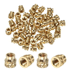 M METERXITY 70�p�b�N�̃l�W���݃C���T�[�g M4 x 7mm x 7mm�^�J�������m�u���g���b�N�i�b�g �v���X�`�b�N/DIY 3D�v�����g���i�p�̐^�J�q�[�g�Z�b�g�C���T�[�g���ߍ��݃i�b�g