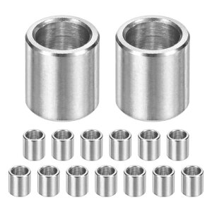 M METERXITY 15PCS M7 304�X�e�����X�X�`�[���X�y�[�T�[7mm ID x 10mm OD x 11mm l ���^���X�N�����[�X�^���h�I�t�u�b�V���O��s�@�d�グ���E���h�X�y�[�T�[304�X�e�����X�X�`�[���p�l�W�{���g�V���o�[