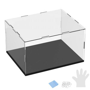 M METERXITY 1�p�b�N�̃A�N�����f�B�X�v���C�P�[�X 9.8x7.9x5.9�C���`/25x20x15cm�̃A�N�����N���A�f�B�X�v���C�P�[�X�{�b�N�X �R���N�V�����p�̍����ؐ��x�[�X�t�� �h�o�V���[�P�[�X[�� �N���A]