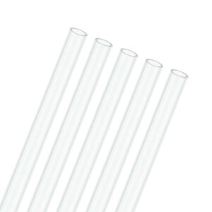 M METERXITY 5�p�b�N�̃N���A�v���X�`�b�N�`���[�u 6mm[0.24"] ID x 8mm[0.31"] OD ���Ռ������|���J�[�{�l�[�g���E���h�p�C�v ������/�Ɩ�/������/�͌^�p �v���X�`�b�N�`���[�r���O [245mm/10IN]