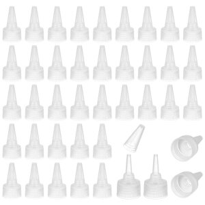 PATIKIL 24/410 �g�D�C �X�g�g�b�v�L���b�v 100�� �v���X�`�b�N���X�N �C�[�Y�{�g�������L���b�v �y�C���g�W�O���[���zDIY�N���t�g�p�t�H�[���K�X�P�b�g�t�� �N���A