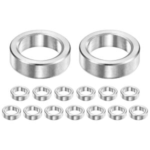 M METERXITY 15PCS M7 304�X�e�����X�X�`�[���X�y�[�T�[7mm ID x 10mm OD x 3 mm l ���^���X�N�����[�X�^���h�I�t�u�b�V���O��s�@�d�グ���E���h�X�y�[�T�[304�X�e�����X�X�`�[���p�l�W�{���g�V���o�[