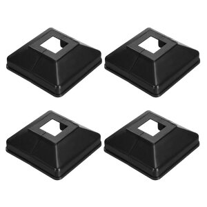 PATIKIL 4 �p�b�N �t�F���X�|�X�g�X�J�[�g 1 x 1 �C���` �X�N�G�A�����X�^�C�� �f�b�L�|�X�g�x�[�X�J�o�[ �v���X�`�b�N�t�����W�x�[�X�V���[ ���C�����O �t�F���X �K�i�肷�� �|�[�` �p�e�B �I