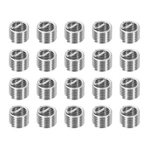 PATIKIL ���C���[�X���b�h�C���T�[�gM3x0.5 ���g���b�N 1.5D 4.3 mm20�� 304�X�e�����X�|�w���J���R�C�����C���[�X�N�����[�X���[�u�V�[�X for �@�B���u �����ԏC��