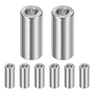 M METERXITY 8PCS M6 304�X�e�����X�X�`�[���X�y�[�T�[6mm ID x 12mm OD x 25mm l ���^���X�N�����[�X�^���h�I�t�u�b�V���O��s�@�d�グ���E���h�X�y�[�T�[304�X�e�����X�X�`�[���p�{���g�V���o�[