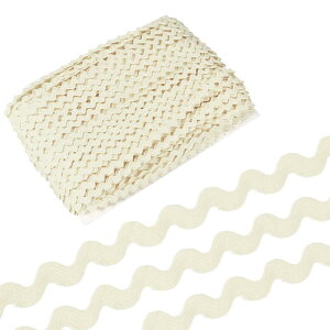 uxcell 44���[�h ���b�N���b �N �g���� ���{�� 3 mm �E�F�[�u �\�[�C���O �t�����W �g���� �E�F�[�u ���{�� �\�[�C���O DIY �� ���b�s���O �E�F�f�B���O �p�[�e�B�[ ���� �x�[�W��